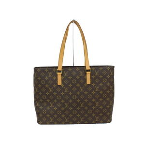 LOUIS VUITTON Luco Shoulder Bag Tote Monogram Brown Classic